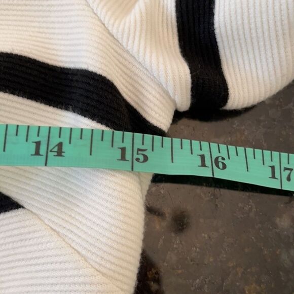 Eliza J Ivory Classic *Chic* Striped Stretch Sheath Dress EUC - Picture 8 of 10